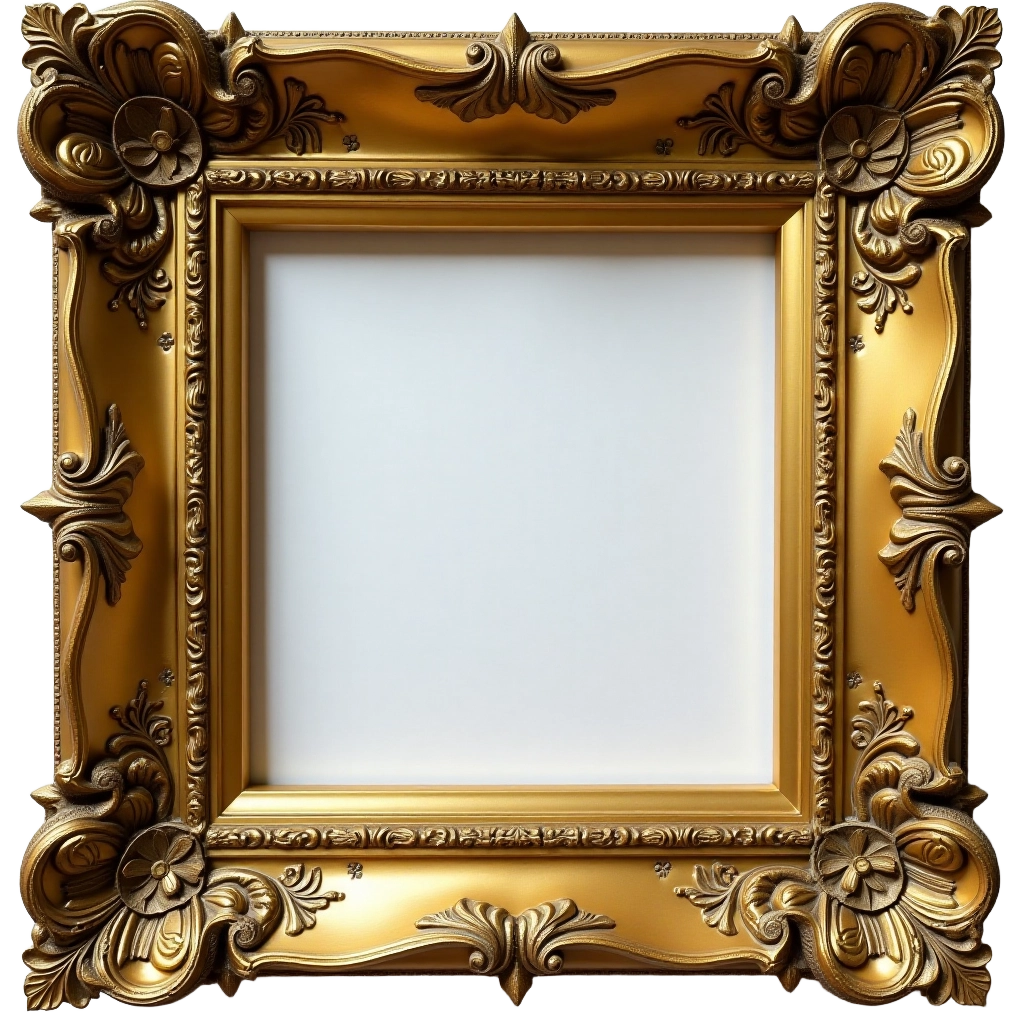 Golden Ornate Frame